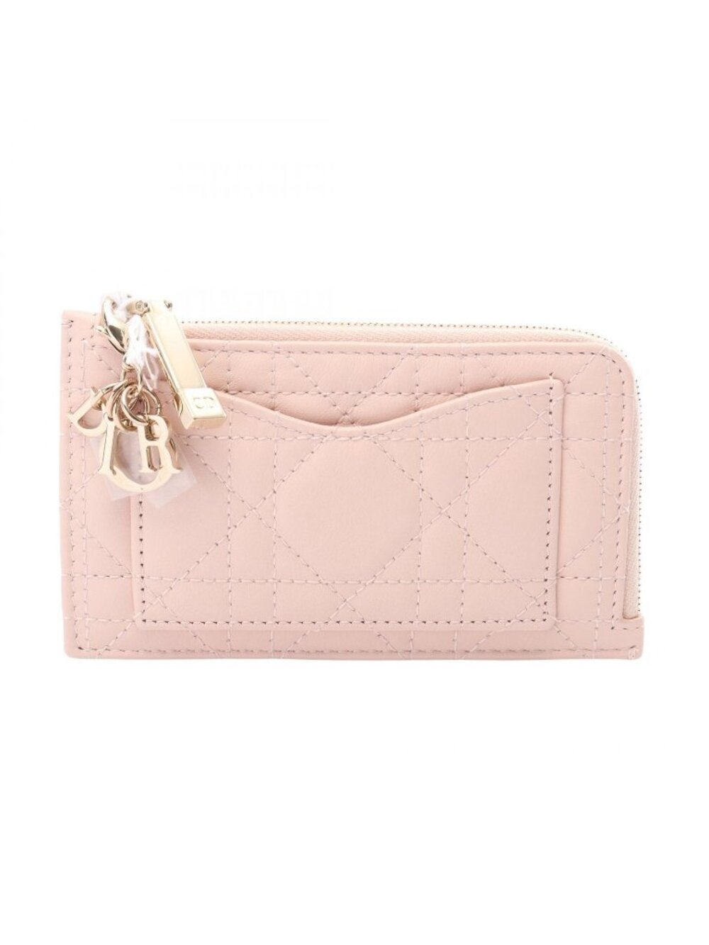 Dior Coin Purse Lady Dior Cannage Cosmos Leather